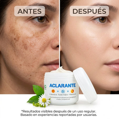 Crema Aclarante Zamia con Caléndula y Ácido Kójico
